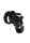 ManCage model 25 chastity cage black 9 cm