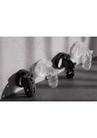 ManCage model 25 chastity cage transparent 9 cm