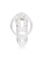 ManCage Modell 26 Keuschheitskäfig transparent 11,5 cm