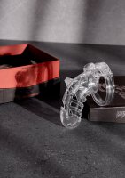 ManCage Modell 26 Keuschheitskäfig transparent 11,5 cm