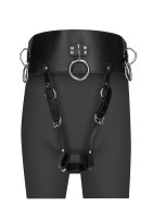 Shots belt with wall vibrator holder black