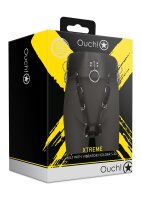 Shots belt with wall vibrator holder black