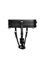 Shots belt with wall vibrator holder black