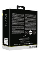 Shots Kopfgeschirr mit Reißverschluss und Schloss schwarz