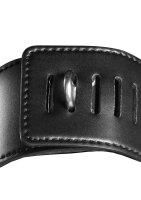 Shots Kopfgeschirr mit Reißverschluss und Schloss schwarz