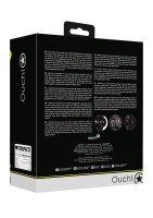 Shots mask with blindfold and breathable ball gag black