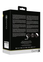 Shots Bondage-Maske mit Reißverschluss schwarz