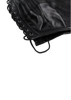 Shots Bondage-Maske mit Reißverschluss schwarz