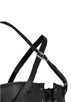 Shots arm cuff with lacing black