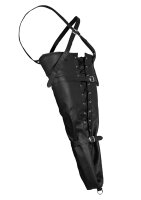 Shots arm cuff with lacing black