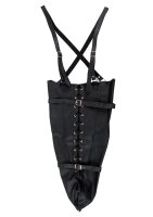 Shots arm cuff with lacing black