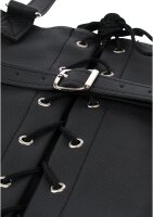 Shots arm cuff with lacing black