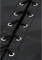 Shots arm cuff with lacing black