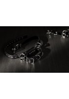 Shots thigh cuffs set black