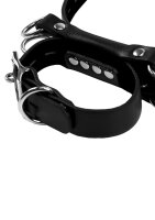 Shots thigh cuffs set black