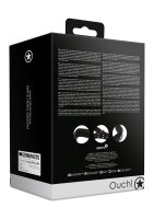 Shots padded thigh cuff black