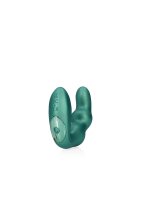 Shots Curved Vibro Prostate Massager Metallic Green
