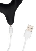 Shots Vibro Prostate Massager with Remote Control Black