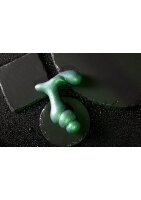 Shots Vibro Prostata Massagegerät mit Fernbedienung Metallic Grün