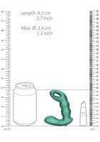 Shots Vibro Prostate Massager Metallic Green