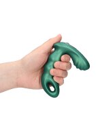 Shots Vibro Prostate Massager Metallic Green