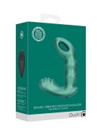 Shots Vibro Prostate Massager Metallic Green