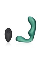 Shots Vibro Prostate Massager Metallic Green