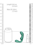 Shots Vibro Prostate Massager Metallic Green