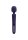 VIVE - Kiku - Rechargeable Double Ended Wand with Innovative G-Spot Flapping Stimulator - Purple