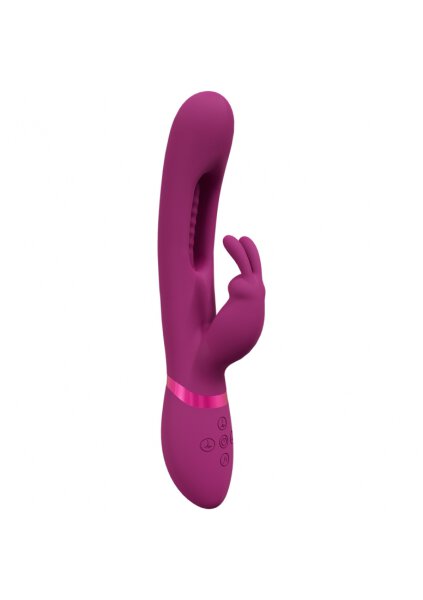 VIVE - Mika - Triple Rabbit with G-Spot Flapping - Pink