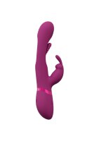 VIVE - Mika - Triple Rabbit with G-Spot Flapping - Pink