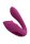 VIVE - Yuki - Rechargeable Dual Motor - G-Spot Vibrator with Massaging Beads - Pink