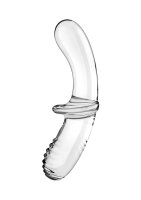 Satisfyer Double Crystal Glass Dildo Transparent