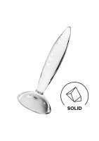 Sparkling Crystal - Glass Dildo - Transparent