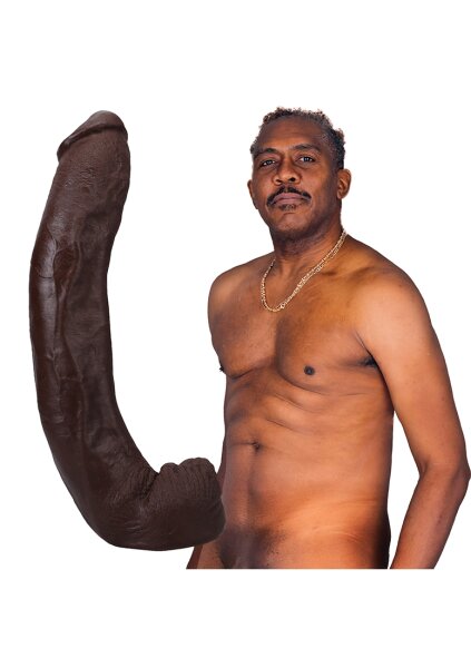 Doc Johnson Dredd Realistic ULTRASKYN Dildo 13.5" / 34 cm Chocolate