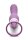 XR Brands Lickgasm vibrator with leak + suction function purple