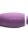 XR Brands Lickgasm vibrator with leak + suction function purple