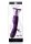 XR Brands Lickgasm vibrator with leak + suction function purple