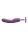 XR Brands Lickgasm vibrator with leak + suction function purple