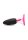 XR Brands Lickgasm mini vibrator with leak + suction function pink
