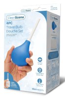 Cleanscene 90ml 4Pcs Travel Bulb Douche Set