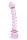 Glaze Glass Rosebud Spiral G-Spot Dildo - 22,8 cm