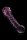 Glaze Glass Rosebud Spiral G-Spot Dildo - 22,8 cm