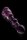 Glaze Glass Rosebud Beaded Dildo - 20 cm