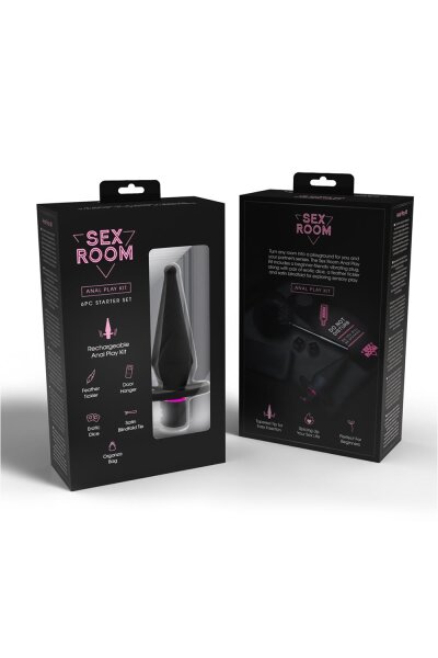 Dream Toys Sex Room Anal Play Kit schwarz