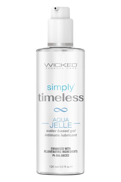 Wicked Simply Timeless Aqua Jelle Lubricant 120 ml
