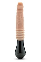 Dr. Skin Silicone Dr. Knight Thrusting Gyrating Vibrating Dildo Beige 27,5 cm