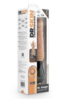 Dr. Skin Silicone Dr. Knight Thrusting Gyrating Vibrating Dildo Beige 27,5 cm