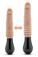 Dr. Skin Silicone Dr. Knight Thrusting Gyrating Vibrating Dildo Beige 27,5 cm