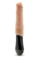 Dr. Skin Silicone Dr. Knight Thrusting Gyrating Vibrating Dildo Beige 27,5 cm